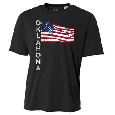 Ok Oklahoma City Sooner State Oklahoman Okie Tulsa Norman Cooling Performance Crew T-Shirt