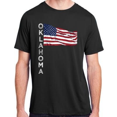 Ok Oklahoma City Sooner State Oklahoman Okie Tulsa Norman Adult ChromaSoft Performance T-Shirt