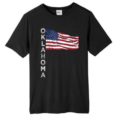 Ok Oklahoma City Sooner State Oklahoman Okie Tulsa Norman Tall Fusion ChromaSoft Performance T-Shirt