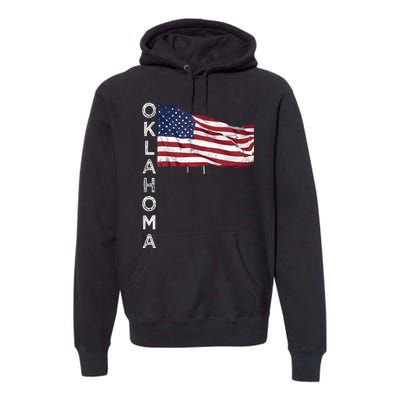 Ok Oklahoma City Sooner State Oklahoman Okie Tulsa Norman Premium Hoodie