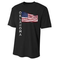 Ok Oklahoma City Sooner State Oklahoman Okie Tulsa Norman Performance Sprint T-Shirt