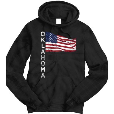 Ok Oklahoma City Sooner State Oklahoman Okie Tulsa Norman Tie Dye Hoodie