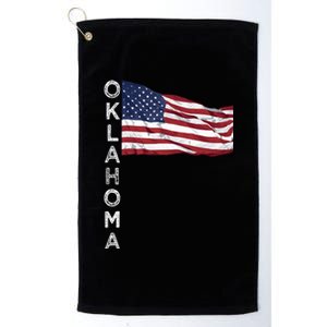 Ok Oklahoma City Sooner State Oklahoman Okie Tulsa Norman Platinum Collection Golf Towel