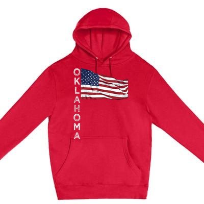 Ok Oklahoma City Sooner State Oklahoman Okie Tulsa Norman Premium Pullover Hoodie