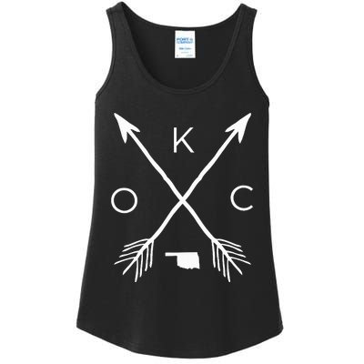 Okc Oklahoma City Oklahoma City Oklahoma Ladies Essential Tank