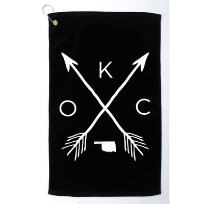Okc Oklahoma City Oklahoma City Oklahoma Golf Towel