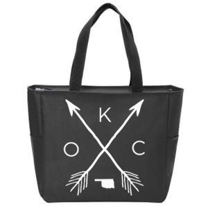 Okc Oklahoma City Oklahoma City Oklahoma Zip Tote Bag