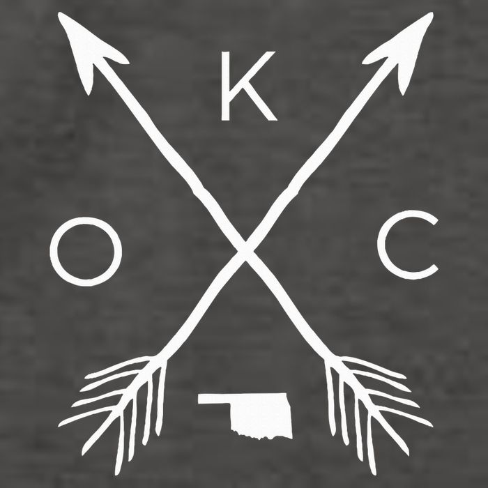 Okc Oklahoma City Oklahoma City Oklahoma Vector Backpack