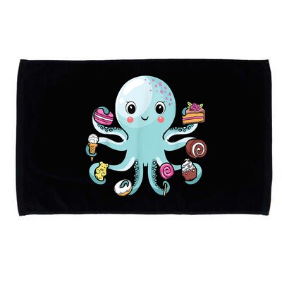 funny Octopus shirts Octopus Cake Tentacles Marine Animals Children Microfiber Hand Towel
