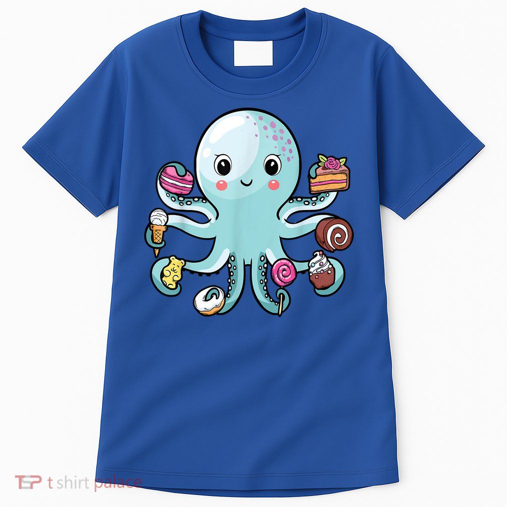 funny Octopus shirts Octopus Cake Tentacles Marine Animals Children Tall T-Shirt