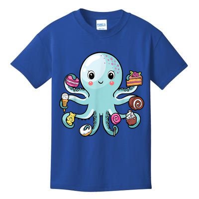 funny Octopus shirts Octopus Cake Tentacles Marine Animals Children Kids T-Shirt