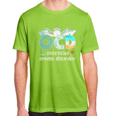 OCD Obsessive Cruise Disorder Funny Cruising  Adult ChromaSoft Performance T-Shirt