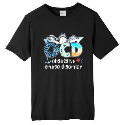 OCD Obsessive Cruise Disorder Funny Cruising  Tall Fusion ChromaSoft Performance T-Shirt