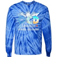 OCD Obsessive Cruise Disorder Funny Cruising  Tie-Dye Long Sleeve Shirt