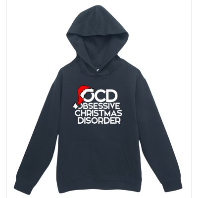 Ocd Obsessive Christmas Disorder For Xmas Party Urban Pullover Hoodie