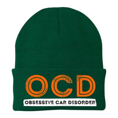 Ocd Obsessive Car Disorder Funny Car Lover Gift Knit Cap Winter Beanie