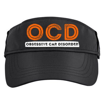 Ocd Obsessive Car Disorder Funny Car Lover Gift Adult Drive Performance Visor