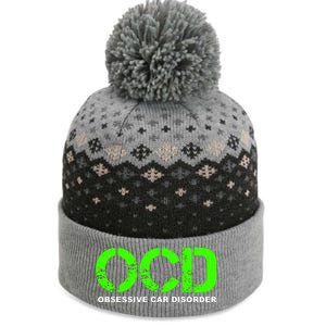 Ocd Obsessive Car Disorder The Baniff Cuffed Pom Beanie