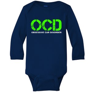 Ocd Obsessive Car Disorder Baby Long Sleeve Bodysuit