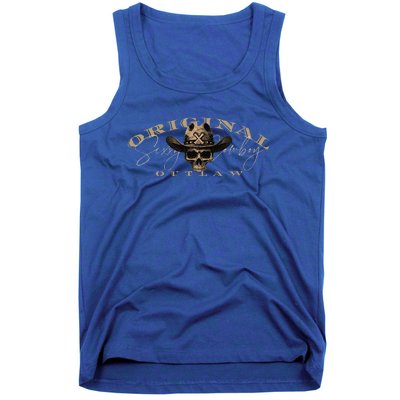 Original Outlaw Cowboy For Country Concert Casual Tank Top