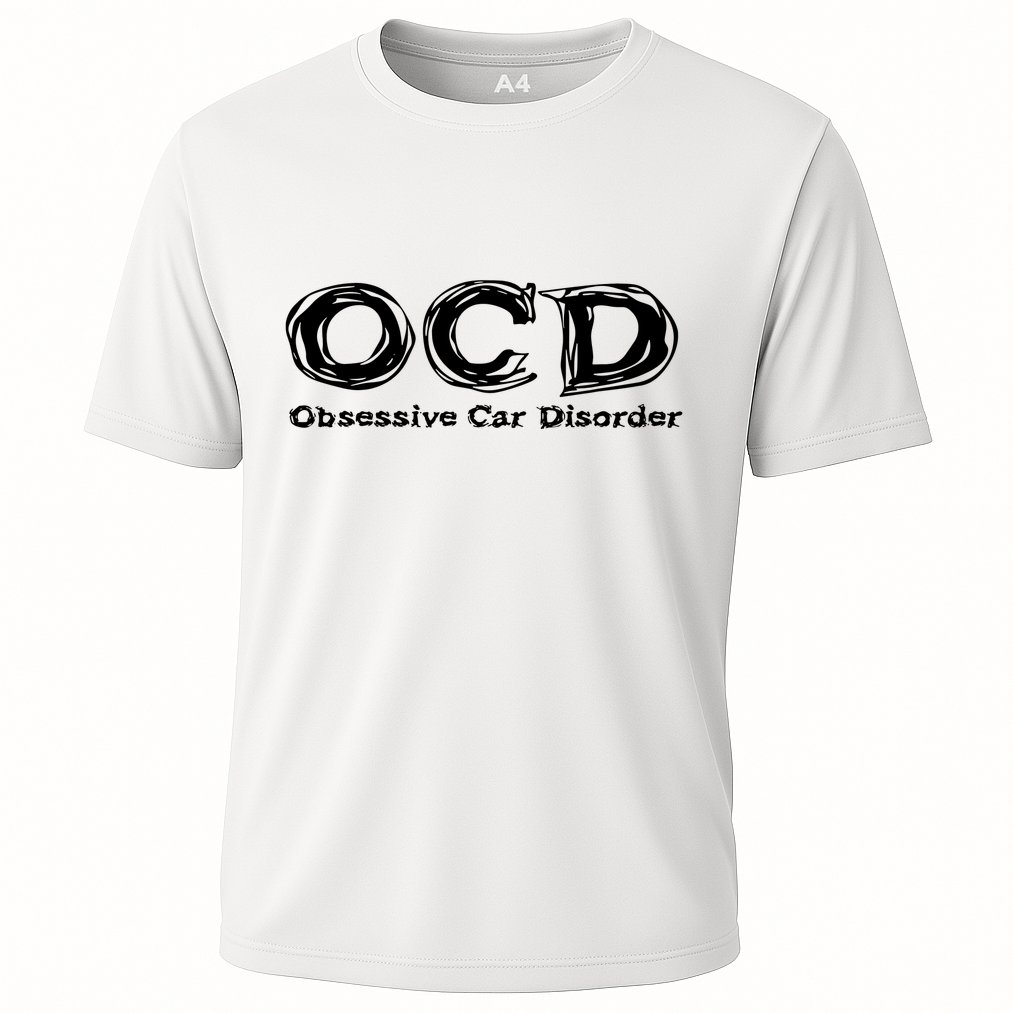Ocd Obsessive Car Disorder Cooling Performance Crew T-Shirt