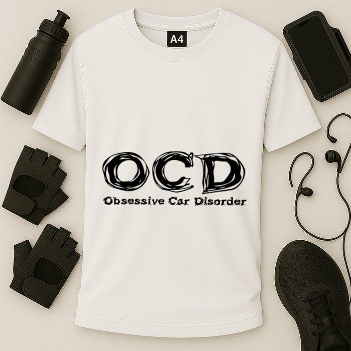Ocd Obsessive Car Disorder Cooling Performance Crew T-Shirt