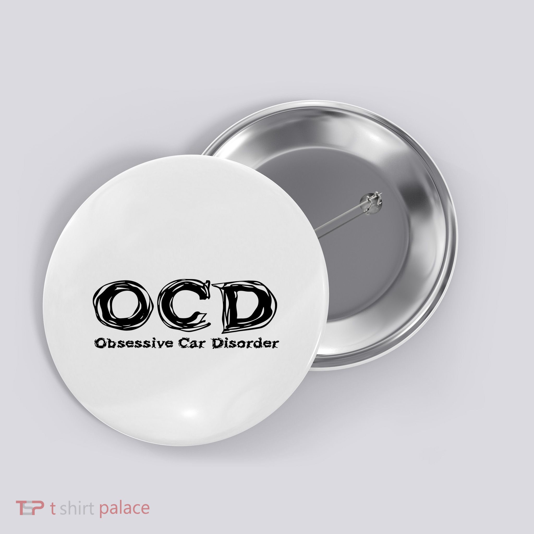 Ocd Obsessive Car Disorder Button
