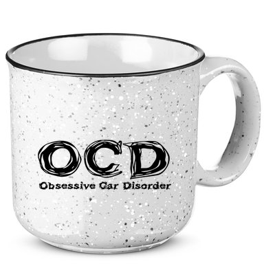 Ocd Obsessive Car Disorder 15oz Campfire Ceramic Mug