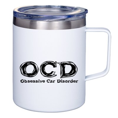 Ocd Obsessive Car Disorder 12oz Stainless Steel Coffee Mug