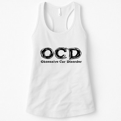 Ocd Obsessive Car Disorder Womens Tank Top