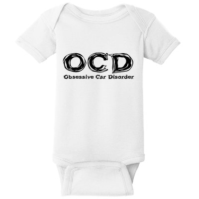 Ocd Obsessive Car Disorder Baby Bodysuit
