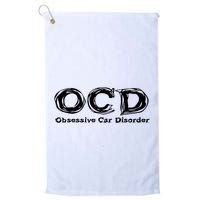 Ocd Obsessive Car Disorder Golf Towel