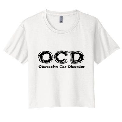 Ocd Obsessive Car Disorder Crop Top