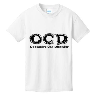 Ocd Obsessive Car Disorder Kids T-Shirt
