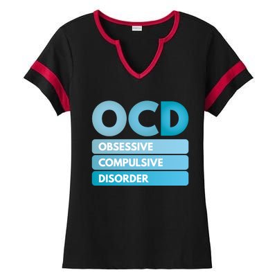 OCD Ladies Halftime Notch Neck Tee