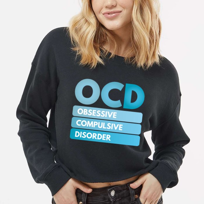 OCD Cropped Pullover Crew