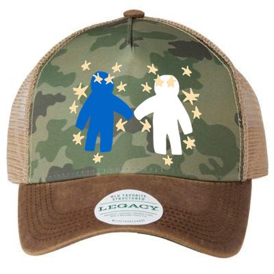Out Of Character Hold My Hand Legacy Tie Dye Trucker Hat