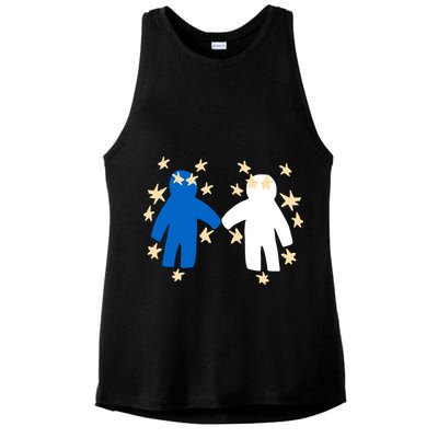 Out Of Character Hold My Hand Ladies PosiCharge Tri-Blend Wicking Tank