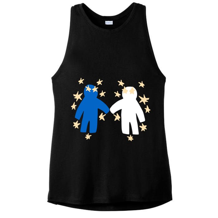 Out Of Character Hold My Hand Ladies PosiCharge Tri-Blend Wicking Tank