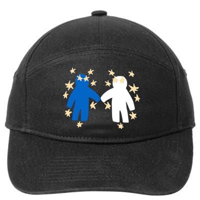 Out Of Character Hold My Hand 7-Panel Snapback Hat