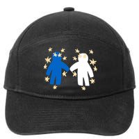 Out Of Character Hold My Hand 7-Panel Snapback Hat