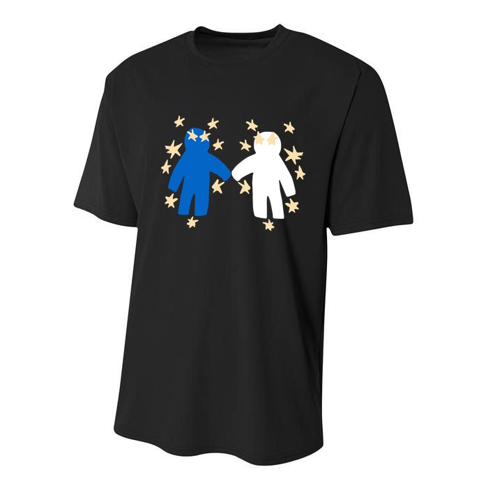 Out Of Character Hold My Hand Youth Performance Sprint T-Shirt