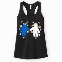 Out Of Character Hold My Hand Womens Tank Top
