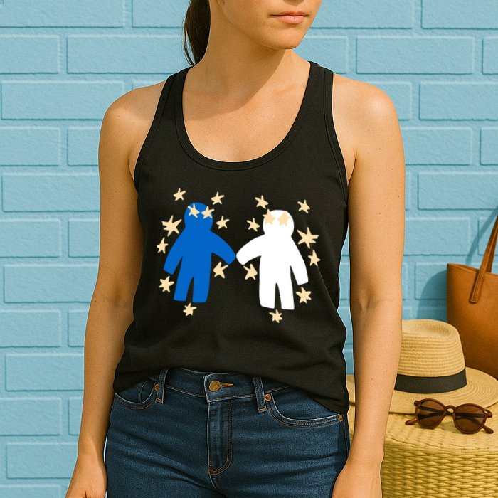 Out Of Character Hold My Hand Womens Tank Top