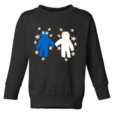 Out Of Character Hold My Hand Toddler Sweatshirt