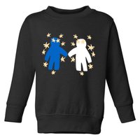 Out Of Character Hold My Hand Toddler Sweatshirt