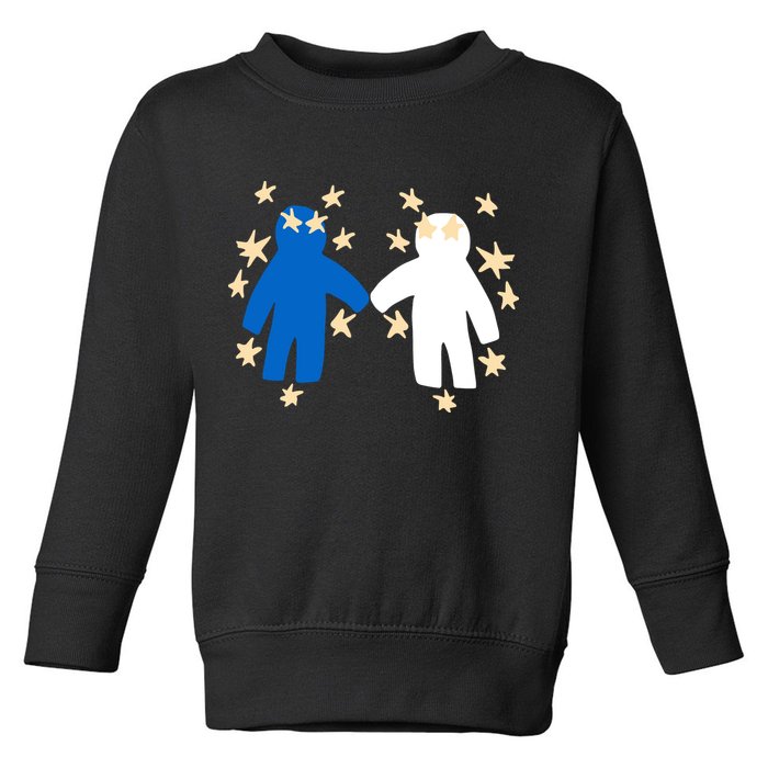 Out Of Character Hold My Hand Toddler Sweatshirt