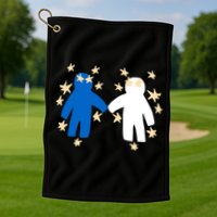 Out Of Character Hold My Hand Golf Towel