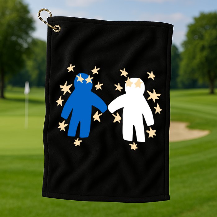 Out Of Character Hold My Hand Golf Towel