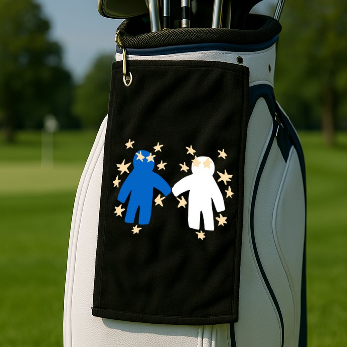 Out Of Character Hold My Hand Golf Towel
